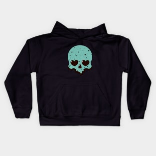 Skulls in the Dessert - Mint Chocolate Chip Kids Hoodie